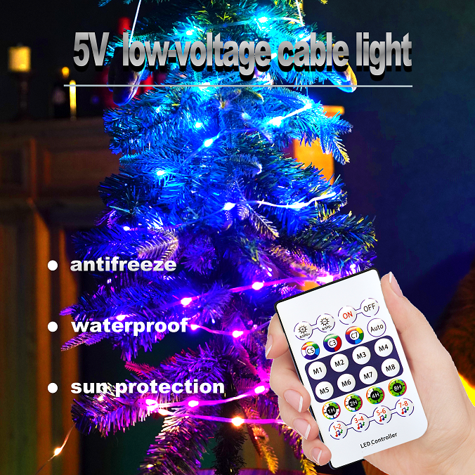 RGB LED Lights with Music Sync